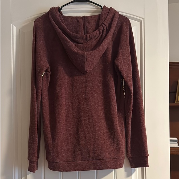 Gold Sequin Women's Sweater - Picture 2 of 2